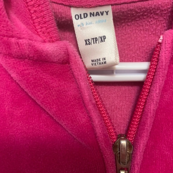 old navy pink tracksuit hoodie Y2K ๐ - Picture 3 of 3